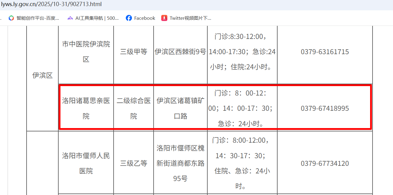 喜报：祝贺我院获得洛阳市儿科诊疗服务的二、三级医疗机构