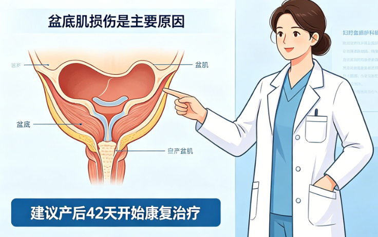 产后漏尿、脏器脱垂？妇产科医生：盆底康复越早越好