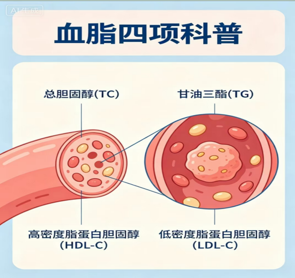 血脂四项怎么看?别被化验单上的“箭头”吓到 血脂四项怎么看?别被化验单上的“箭头”吓到
