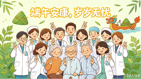 粽叶飘香迎端午，医者温情护安康﻿