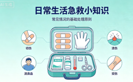 日常生活急救小知识 日常生活急救小知识